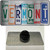 Vermont License Plate Art Novelty Metal Hat Pin