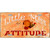 Little Miss Attitude Novelty License Plate