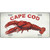 Cape Cod Lobster Novelty Metal License Plate