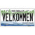 Velkommen Michigan Novelty Metal License Plate