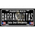 Barranquitas Puerto Rico Black Novelty Metal License Plate