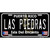 Las Piedras Puerto Rico Black Novelty Metal License Plate