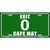 Exit 0 Cape May Novelty Metal License Plate
