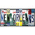 New Orleans License Plate Art Novelty Metal License Plate