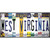 West Virginia License Plate Art Novelty Metal License Plate