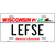 Lefse Wisconsin Novelty Metal License Plate