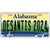 Desantis 2024 Alabama Novelty Metal License Plate