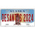 Desantis 2024 Alaska Novelty Metal License Plate