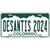 Desantis 2024 Colorado Novelty Metal License Plate