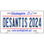 Desantis 2024 Washington DC Novelty Metal License Plate