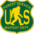 Bigfoot Dept Forest Service Novelty Metal Highway Shield Sign