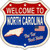 North Carolina Established Novelty Metal Highway Shield Sign