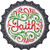 Faith Christmas Novelty Metal Bottle Cap Sign