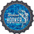 Weekend Hooker Bass Water Background Novelty Metal Bottle Cap Sign
