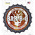 Slow And Low BBQ Novelty Bottle Cap Sticker Decal