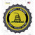 Liberty Or Death Gadsden Novelty Bottle Cap Sticker Decal