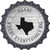 Texas Where Everythings Big Novelty Bottle Cap Sticker Decal