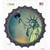 Lady Liberty With Sky Novelty Bottle Cap Sticker Decal