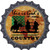 This Is Gods Country Novelty Bottle Cap Sticker Decal