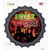Enter If You Dare Haunted House Novelty Bottle Cap Sticker Decal