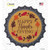 Happy Thanksgiving Novelty Bottle Cap Sticker Decal