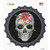 Calavera with Lights Novelty Bottle Cap Sticker Decal