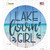 Lake Lovin Girl Novelty Circle Sticker Decal