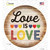 Love Is Love Rainbow Novelty Circle Sticker Decal