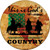 This Is Gods Country Novelty Circle Sticker Decal