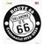 Oklahoma Route 66 Centennial Novelty Circle Sticker Decal