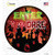 Enter If You Dare Haunted House Novelty Circle Sticker Decal