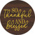 So Thankful And Blessed Novelty Circle Sticker Decal