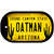 Arizona Oatman Yellow Novelty Metal Dog Tag