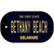 Bethany Beach Delaware Novelty Metal Dog Tag Necklace
