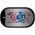 Kansas License Plate Art Novelty Metal Dog Tag Necklace