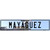 Mayaguez Puerto Rico Novelty Metal European License Plate