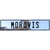 Morovis Puerto Rico Novelty Metal European License Plate