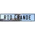 Rio Grande Puerto Rico Novelty Metal European License Plate