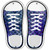 Blue|Purple Shiny Scales Novelty Metal Shoe Outlines (Set of 2)