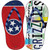 TN Flag|Grizzlies Strip Art Novelty Metal Flip Flops (Set of 2)