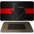 Texas Thin Red Line Novelty Metal Magnet M-9732