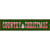 Country Christmas Novelty Metal Street Sign