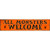 All Monsters Welcome Novelty Metal Street Sign