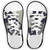 Winter Army Camo Novelty Shoe Outlines Sticker Decal