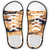 Yellow Camo Novelty Shoe Outlines Sticker Decal