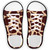 Giraffe Print Novelty Shoe Outlines Sticker Decal