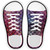 Magenta Scales Novelty Shoe Outlines Sticker Decal