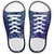 Blue|Purple Shiny Scales Novelty Shoe Outlines Sticker Decal