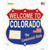 Colorado Established Novelty Highway Shield Sticker Decal