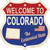 Colorado Established Novelty Highway Shield Sticker Decal